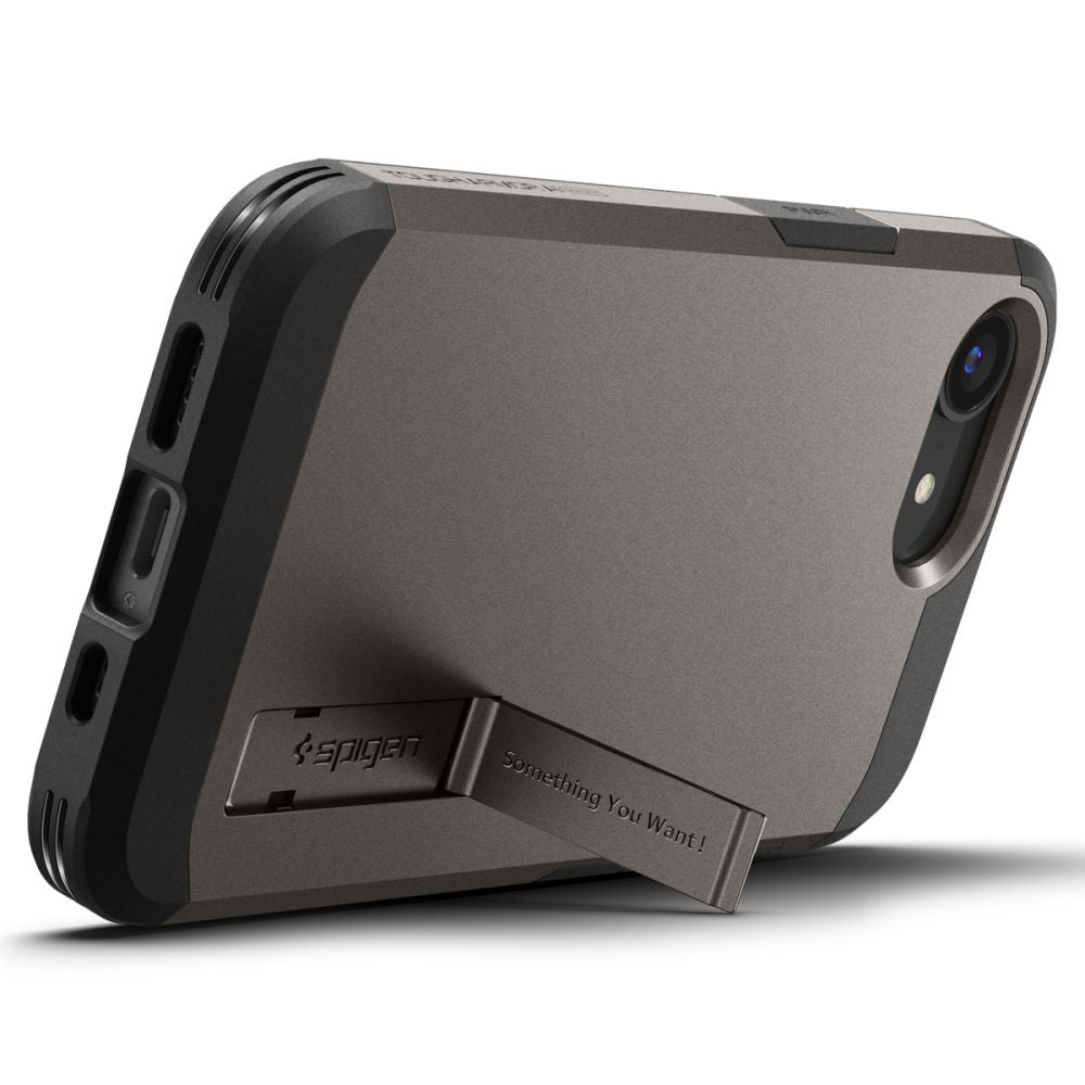 MagSafe-deksel for Apple iPhone 17e / 16e, Spigen, Tough Armor, Grå