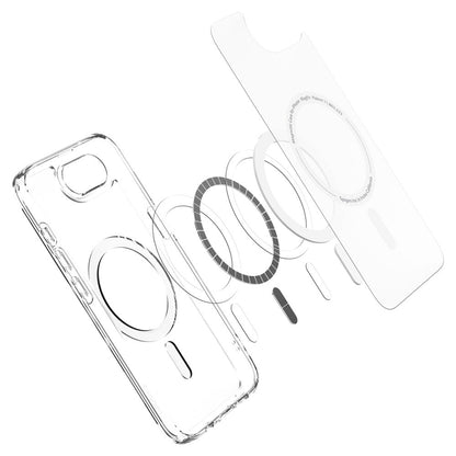 MagSafe-deksel for Apple iPhone 17e / 16e, Spigen, Ultra Hybrid, Satinert Hvit