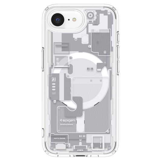 MagSafe-deksel for Apple iPhone 17e / 16e, Spigen, Ultra Hybrid Zero One, Hvit