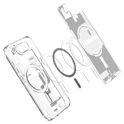 MagSafe-deksel for Apple iPhone 17e / 16e, Spigen, Ultra Hybrid Zero One, Hvit