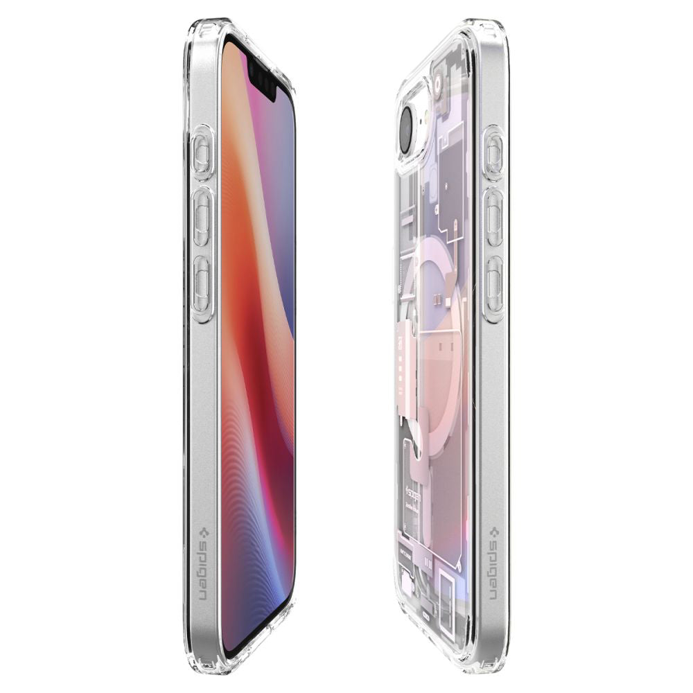 MagSafe-deksel for Apple iPhone 17e / 16e, Spigen, Ultra Hybrid Zero One, Hvit