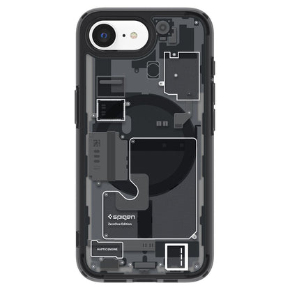 MagSafe-deksel for Apple iPhone 17e / 16e, Spigen, Ultra Hybrid Zero One, Svart