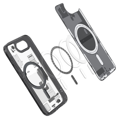 MagSafe-deksel for Apple iPhone 17e / 16e, Spigen, Ultra Hybrid Zero One, Svart
