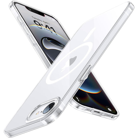MagSafe-deksel for Apple iPhone 17e / 16e, Torras, OriginFit, Gjennomsiktig