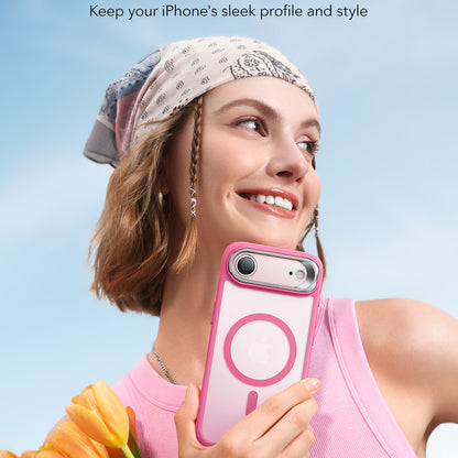 MagSafe-deksel for Apple iPhone 17 Air, ESR, Classic Hybrid Kickstand, Satinrosa