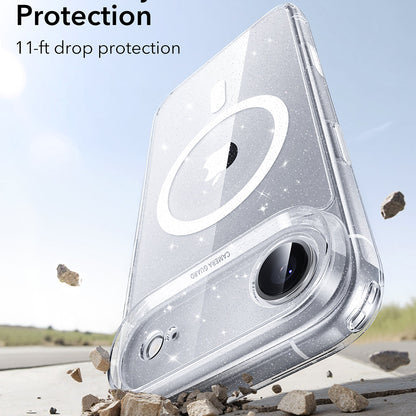 MagSafe-deksel for Apple iPhone 17 Air, ESR, Classic Hybrid Shimmer, Gjennomsiktig