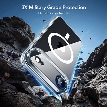 MagSafe-deksel for Apple iPhone 17 Air, ESR, Classic Hybrid med skjermbeskytter, Gjennomsiktig
