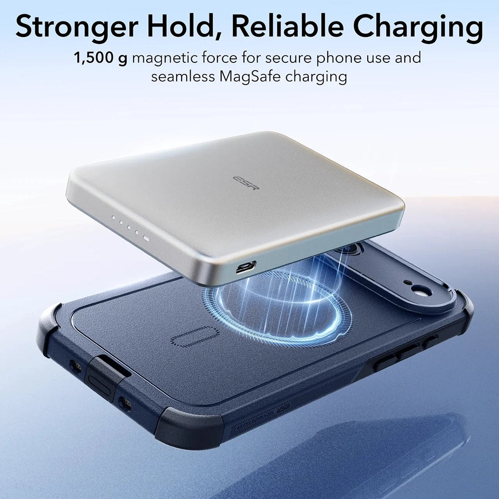 MagSafe-deksel for Apple iPhone 17 Air, ESR, Cyber, Blå