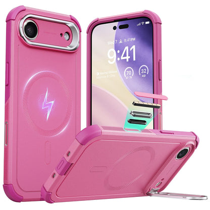 MagSafe-deksel for Apple iPhone 17 Air, ESR, Cyber Armor Kickstand, Rosa