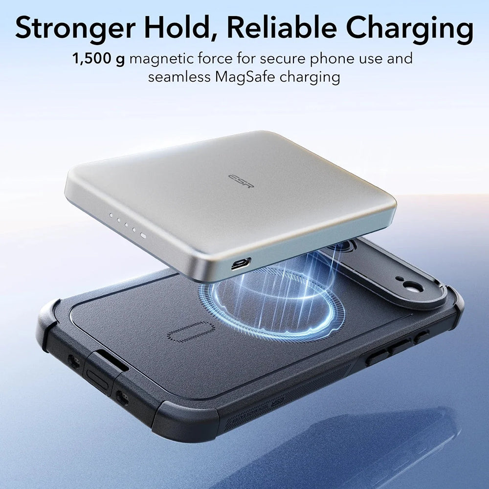 MagSafe-deksel for Apple iPhone 17 Air, ESR, Cyber, Svart
