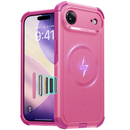 MagSafe-deksel for Apple iPhone 17 Air, ESR, Cyber, Rosa
