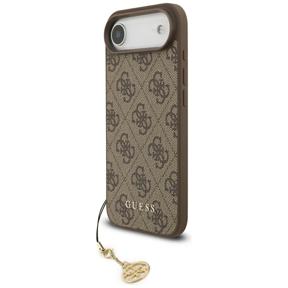 MagSafe-deksel for Apple iPhone 17 Air, Guess, 4G Charm Cradle, Brun