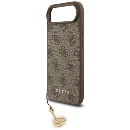 MagSafe-deksel for Apple iPhone 17 Air, Guess, 4G Charm Cradle, Brun