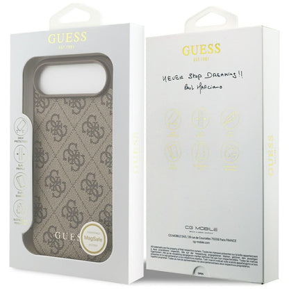 MagSafe-deksel for Apple iPhone 17 Air, Guess, 4G Charm Cradle, Brun