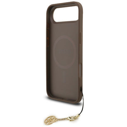 MagSafe-deksel for Apple iPhone 17 Air, Guess, 4G Charm Cradle, Brun
