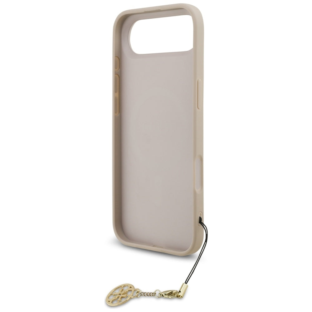 MagSafe-deksel for Apple iPhone 17 Air, Guess, 4G Charm Cradle, Rosa