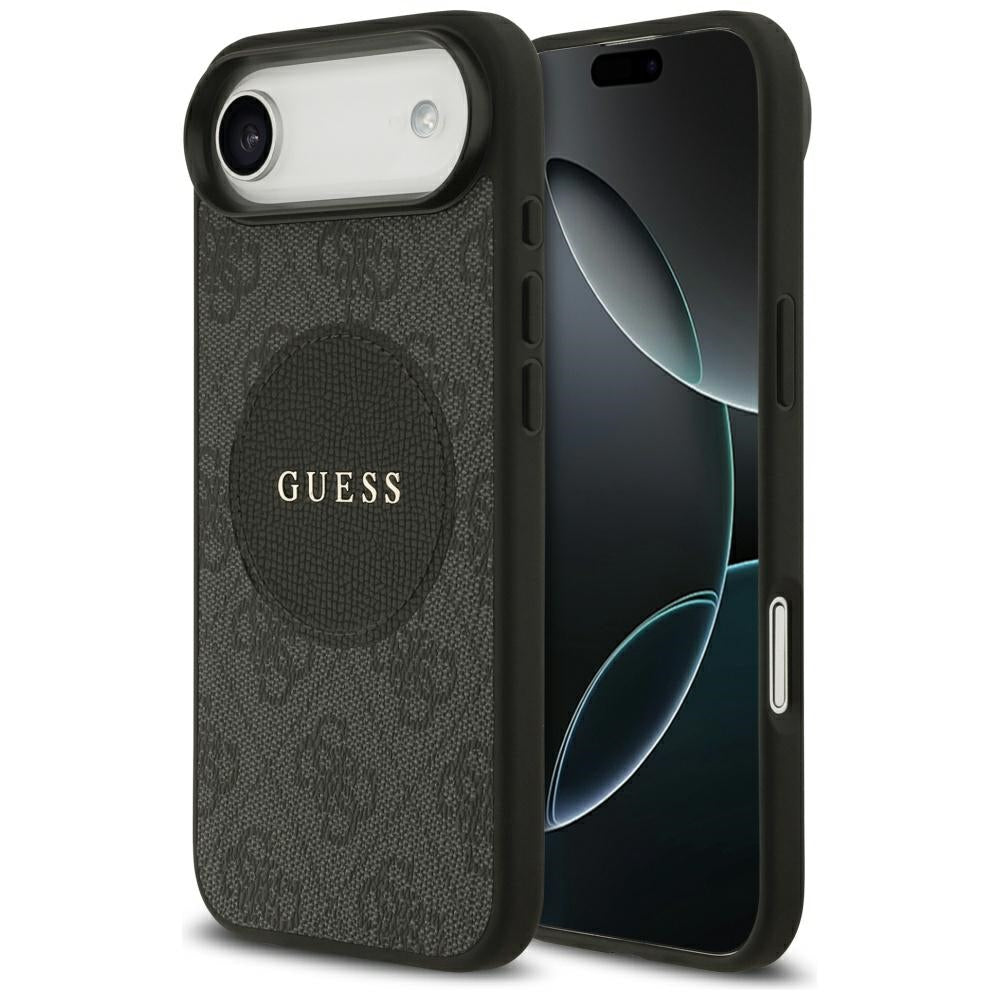 MagSafe-deksel for Apple iPhone 17 Air, Guess, 4G Circle Classic Logo, Svart