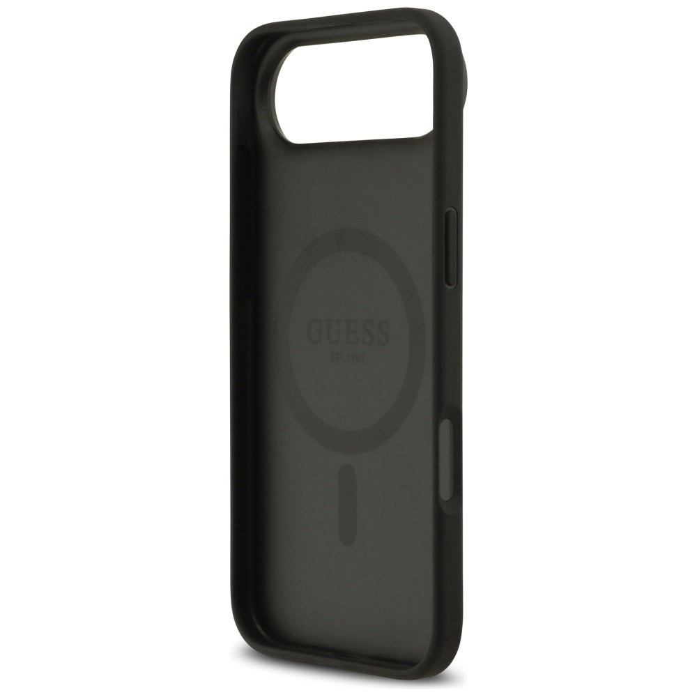 MagSafe-deksel for Apple iPhone 17 Air, Guess, 4G Circle Classic Logo, Svart