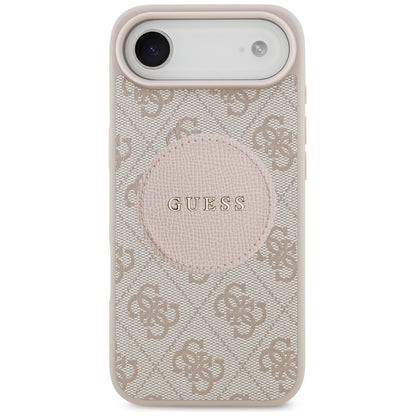 MagSafe-deksel for Apple iPhone 17 Air, Guess, 4G Circle Classic Logo, Rosa