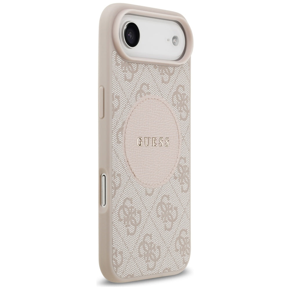 MagSafe-deksel for Apple iPhone 17 Air, Guess, 4G Circle Classic Logo, Rosa