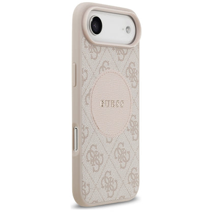 MagSafe-deksel for Apple iPhone 17 Air, Guess, 4G Circle Classic Logo, Rosa