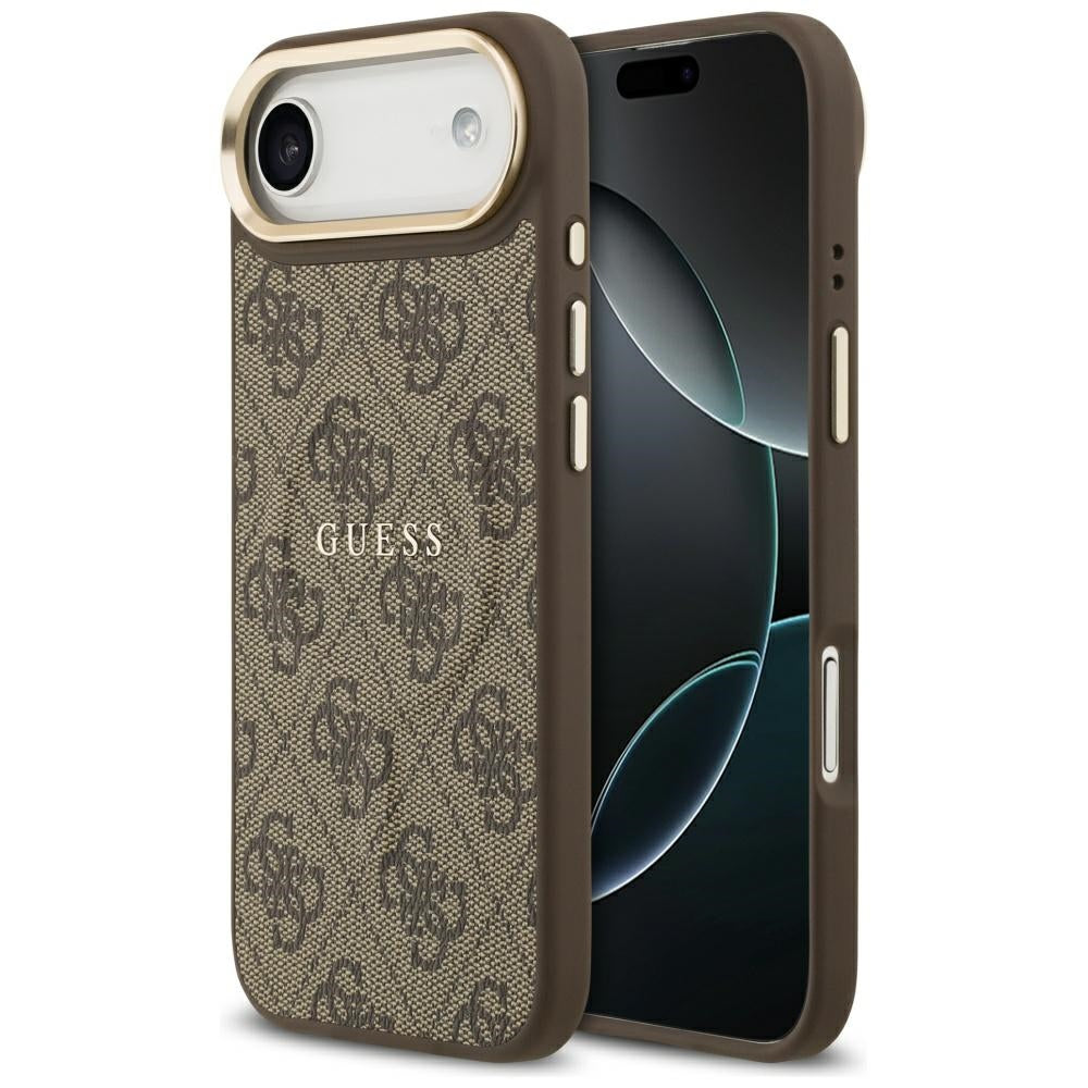 MagSafe-deksel for Apple iPhone 17 Air, Guess, 4G Classic, Brun