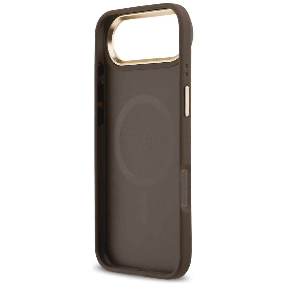 MagSafe-deksel for Apple iPhone 17 Air, Guess, 4G Classic, Brun
