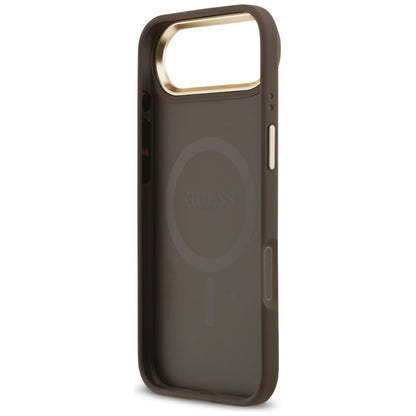 MagSafe-deksel for Apple iPhone 17 Air, Guess, 4G Classic, Brun