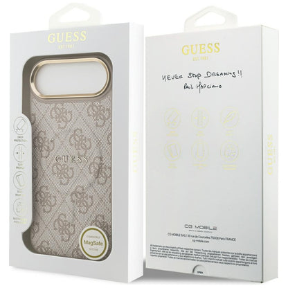 MagSafe-deksel for Apple iPhone 17 Air, Guess, 4G Classic, Rosa