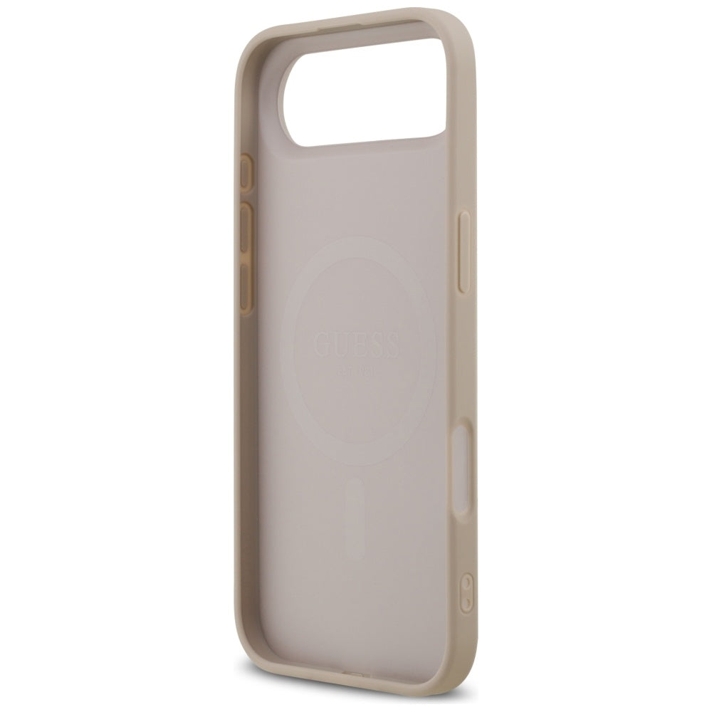 MagSafe-deksel for Apple iPhone 17 Air, Guess, 4G Ring Classic Logo, Rosa
