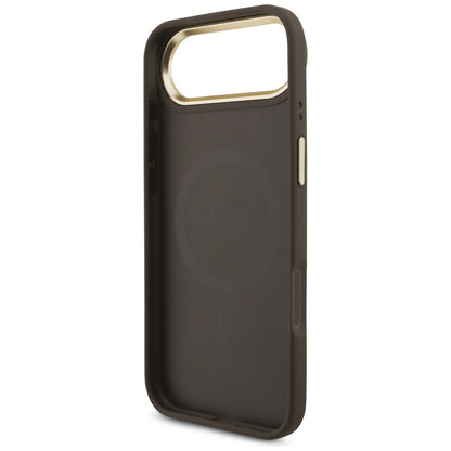MagSafe-deksel for Apple iPhone 17 Air, Guess, 4G Strass Logo, Brun