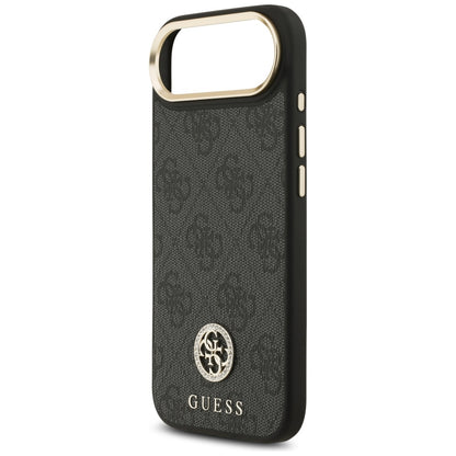 MagSafe-deksel for Apple iPhone 17 Air, Guess, 4G Strass Logo, Svart