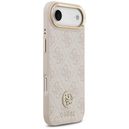 MagSafe-deksel for Apple iPhone 17 Air, Guess, 4G Strass Logo, Rosa