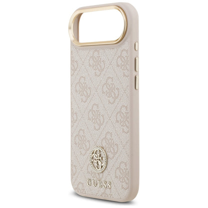 MagSafe-deksel for Apple iPhone 17 Air, Guess, 4G Strass Logo, Rosa