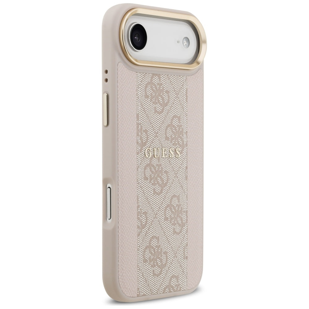 MagSafe-deksel for Apple iPhone 17 Air, Guess, 4G Stripe, Rosa
