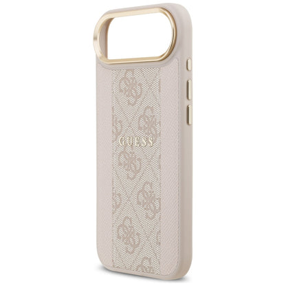 MagSafe-deksel for Apple iPhone 17 Air, Guess, 4G Stripe, Rosa