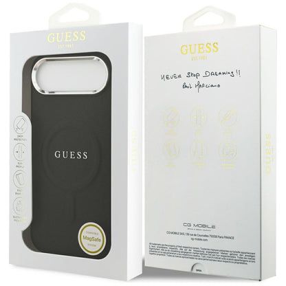 MagSafe-deksel for Apple iPhone 17 Air, Guess, Classic Logo, Svart