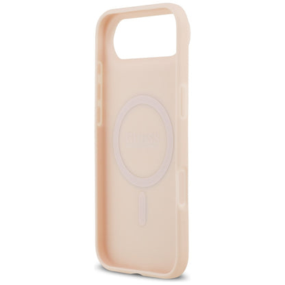 MagSafe-deksel for Apple iPhone 17 Air, Guess, Grained Flowers, Rosa