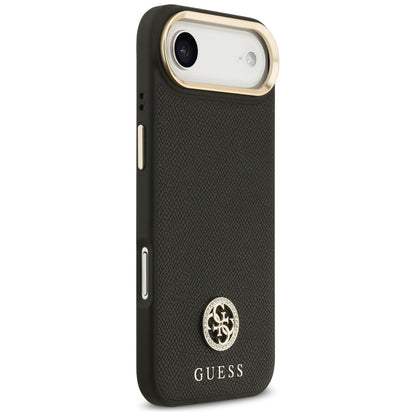 MagSafe-deksel for Apple iPhone 17 Air, Guess, Grained Strass Logo, Svart