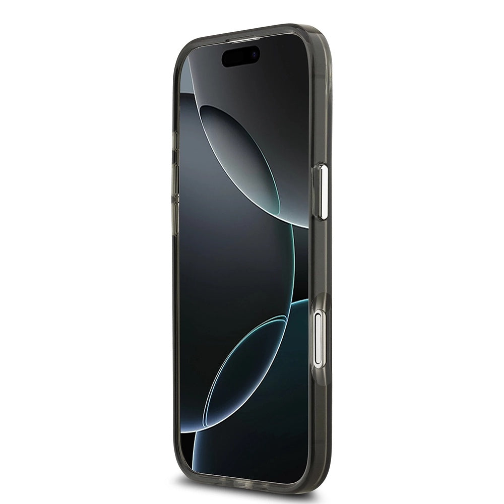 MagSafe-deksel for Apple iPhone 17 Air, Guess, IML Gradient Triangle Logo, Svart