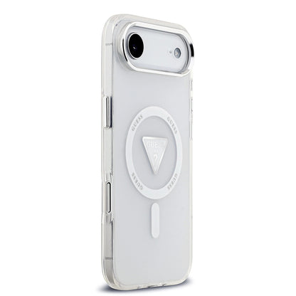 MagSafe-deksel for Apple iPhone 17 Air, Guess, IML Gradient Triangle Logo, Gjennomsiktig