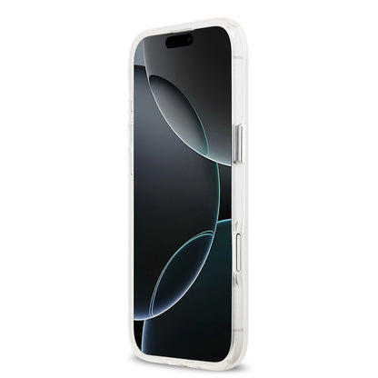 MagSafe-deksel for Apple iPhone 17 Air, Guess, IML Gradient Triangle Logo, Gjennomsiktig