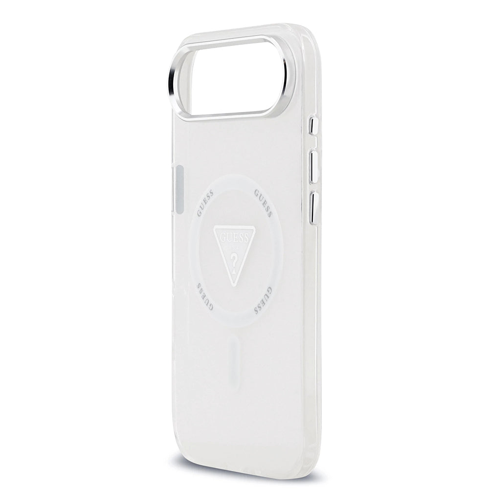 MagSafe-deksel for Apple iPhone 17 Air, Guess, IML Gradient Triangle Logo, Gjennomsiktig