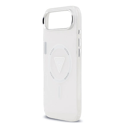 MagSafe-deksel for Apple iPhone 17 Air, Guess, IML Gradient Triangle Logo, Gjennomsiktig