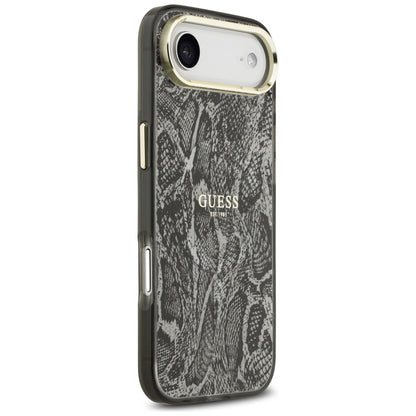 MagSafe-deksel for Apple iPhone 17 Air, Guess, Python-mønster, Svart