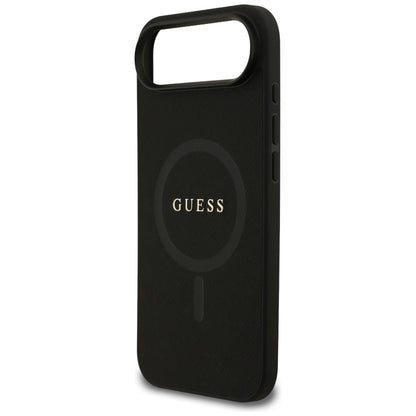 MagSafe-deksel for Apple iPhone 17 Air, Guess, Saffiano Classic Logo, Svart