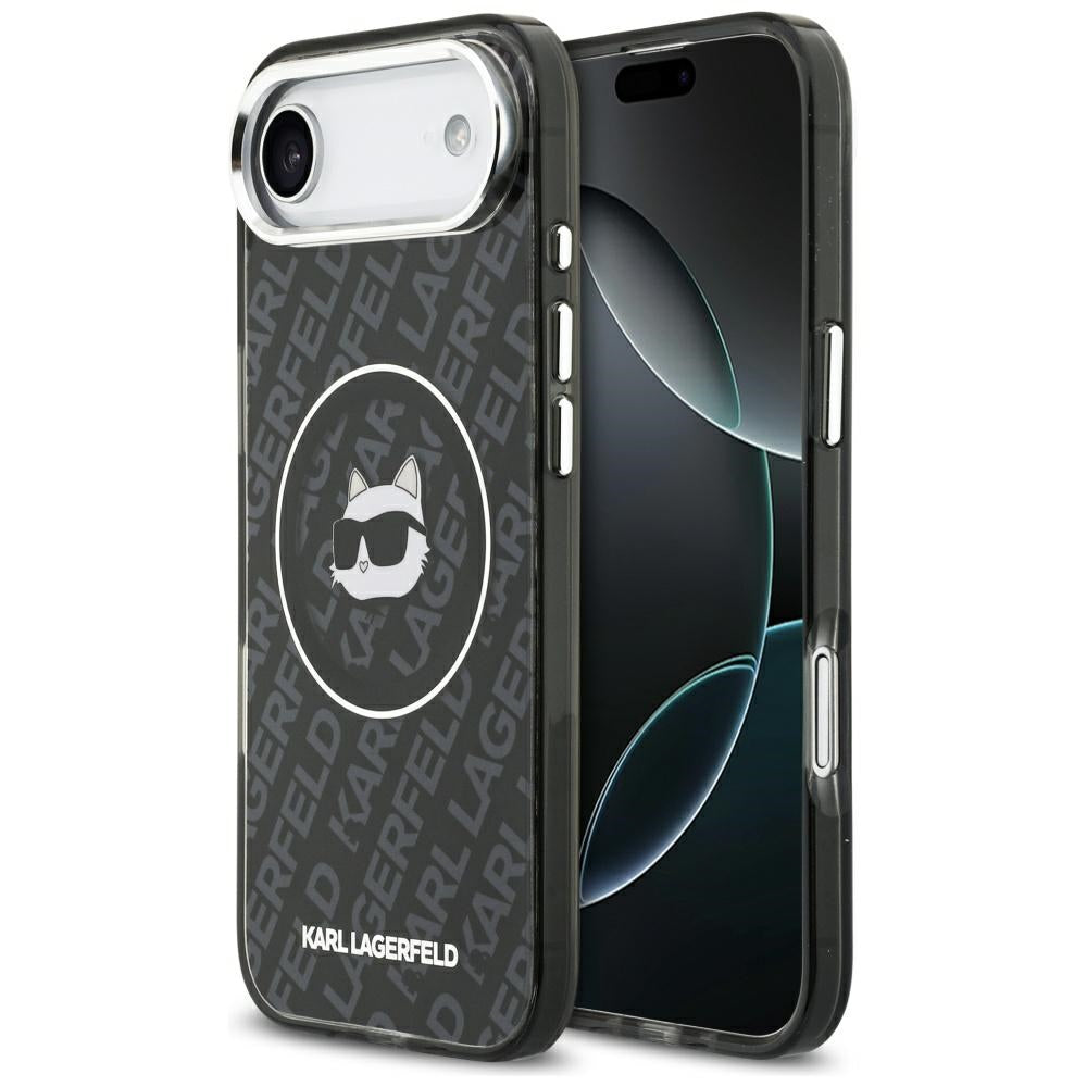 MagSafe-deksel for Apple iPhone 17 Air, Karl Lagerfeld, IML Choupette`s Head, Svart
