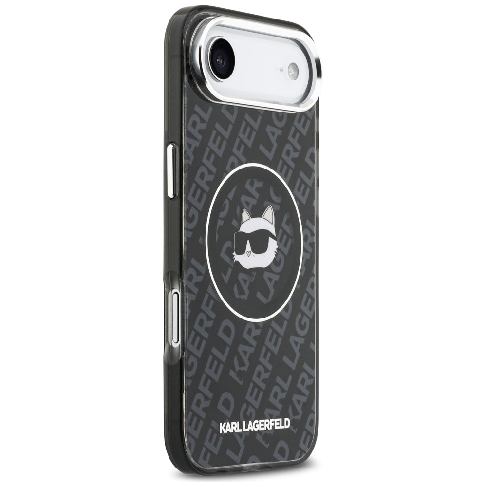 MagSafe-deksel for Apple iPhone 17 Air, Karl Lagerfeld, IML Choupette`s Head, Svart