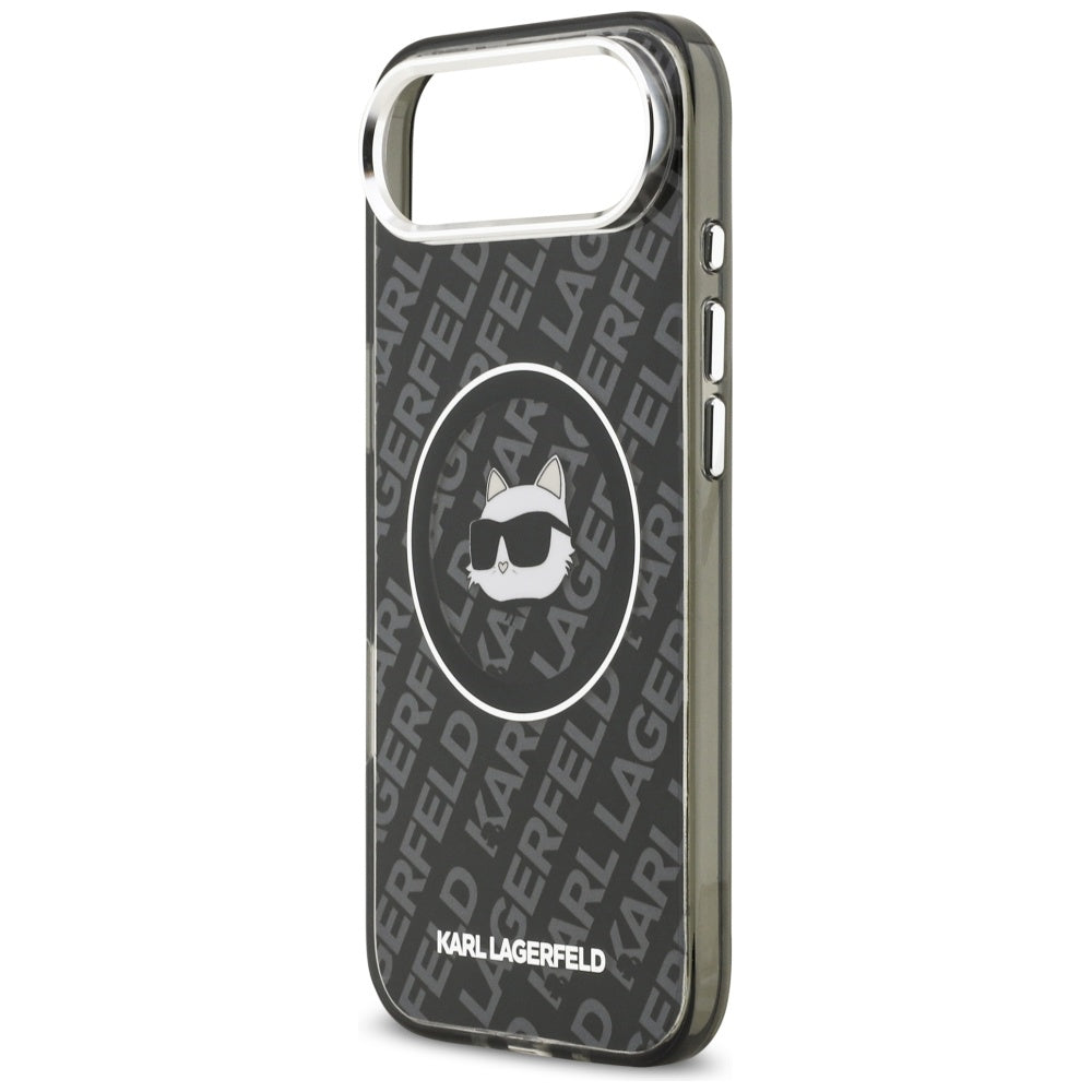 MagSafe-deksel for Apple iPhone 17 Air, Karl Lagerfeld, IML Choupette`s Head, Svart