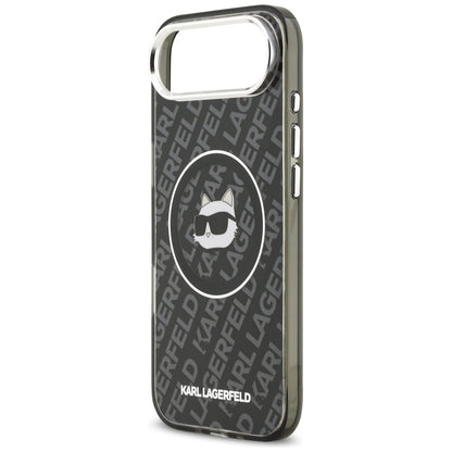 MagSafe-deksel for Apple iPhone 17 Air, Karl Lagerfeld, IML Choupette`s Head, Svart